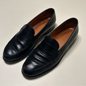 Ralph Lauren Black Leather Loafers